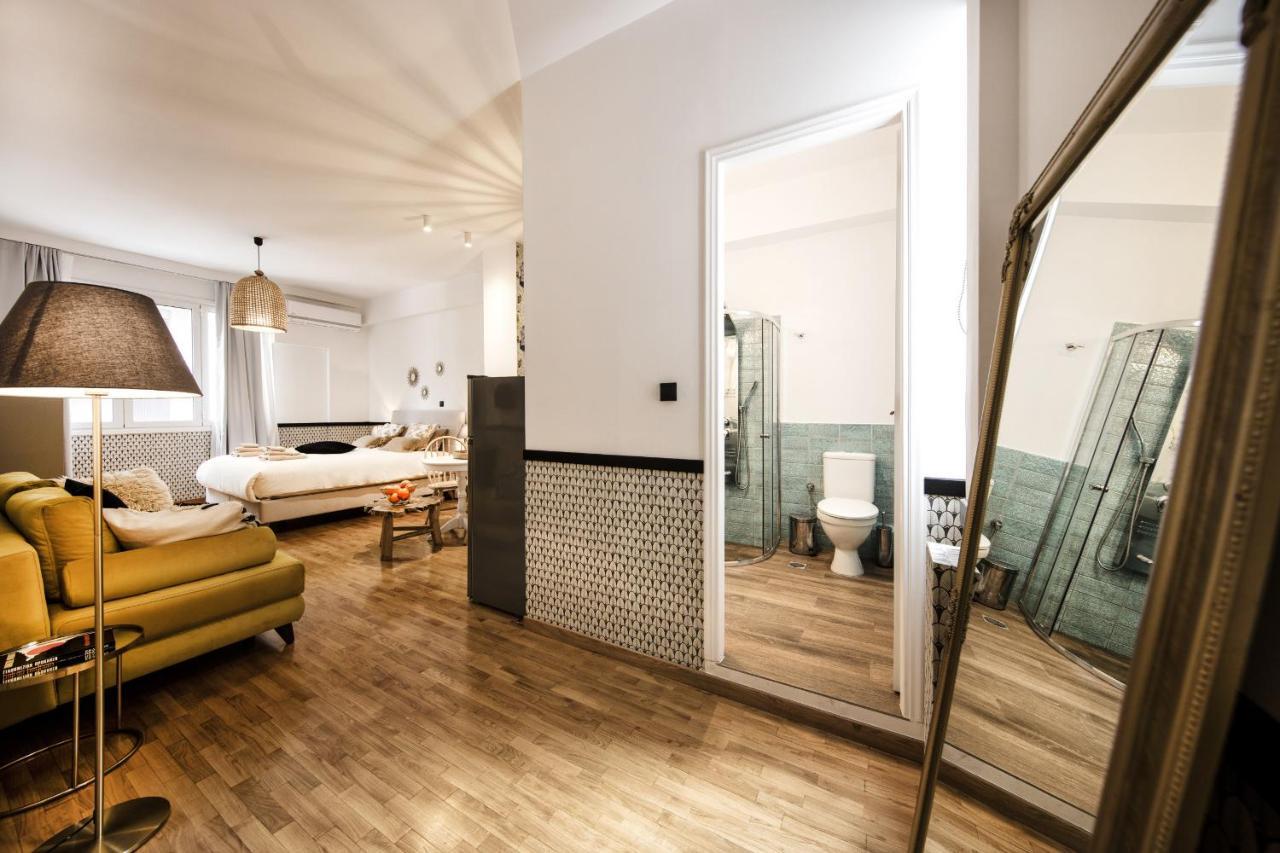 Studio di 36 m² in Appartamento con 1 bagno privato in zona Omonia Atene Esterno foto