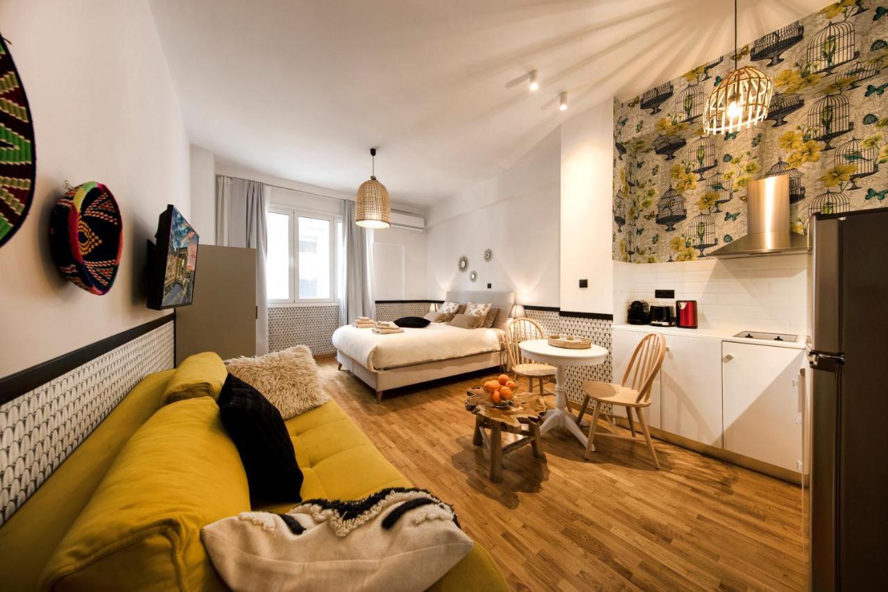 Studio di 36 m² in Appartamento con 1 bagno privato in zona Omonia Atene Esterno foto