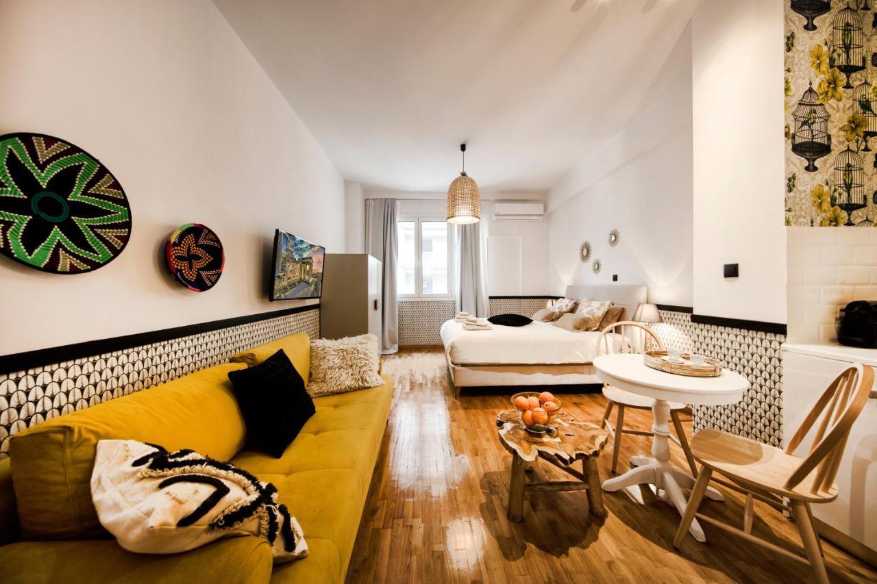Studio di 36 m² in Appartamento con 1 bagno privato in zona Omonia Atene Esterno foto
